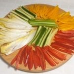 Crudité's Rauwkost schotel