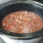 gaar in 2-3 uur op het fornuis of in de slowcooker op de hoge stand