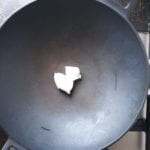 Wok met kokosolie