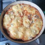 Zet een minuut of 5 onder de grill