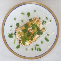 pittige kipfrittata
