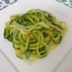 Keto courgette spaghetti 1