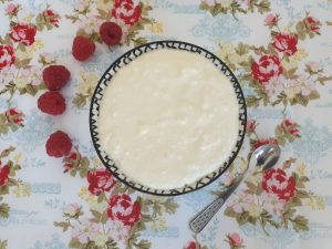 Kom met keto rijstepudding