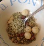 Keto muesli met hennepzaad