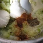 Koolrabi puree met nootmuskaat, peper en zout