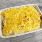 Ovenschaal met witlof met ham en kaas