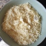 Kom met bagel beslag