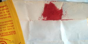 Italiaanse saffraanpoeder