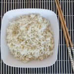 Keto kokosrijst kokos rijst 2