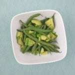 Boontjes met avocado