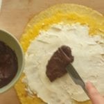 Wrap met mascarpone en ketotella
