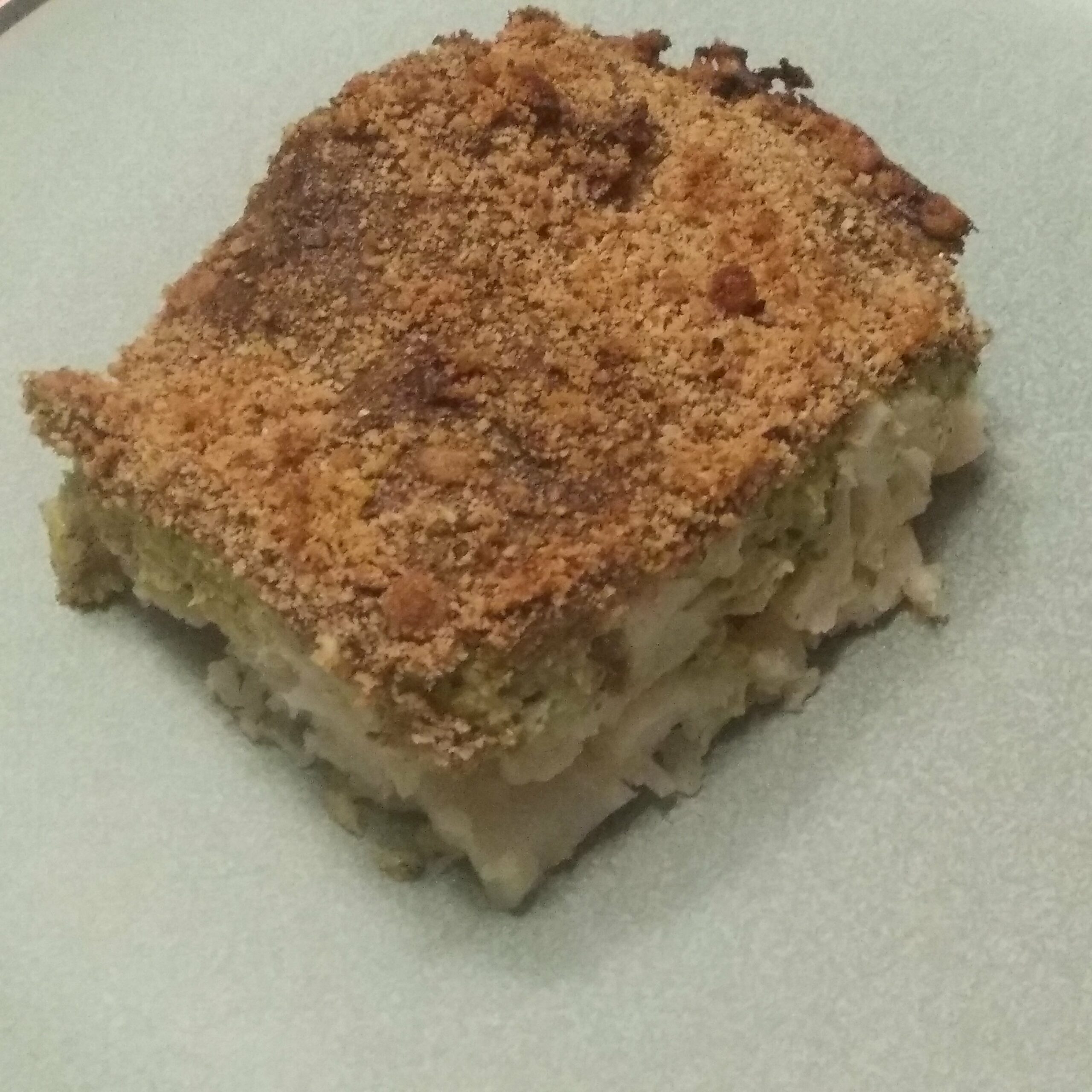 Keto bloemkool broccoli quiche