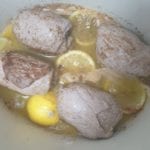 Kalfsrolletjes met plakken citroen