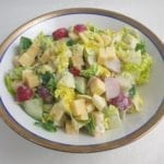 Schaal met Nederlandse Kaassalade