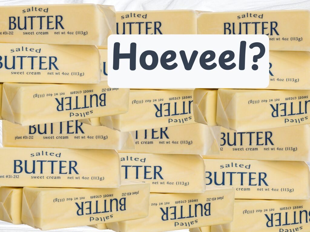 Hoeveel vet