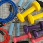Dumbbells en weerstandsbanden