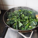 cavalo nero en citroensap toevoegen