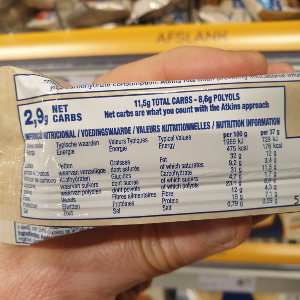 Netto koolhydraten