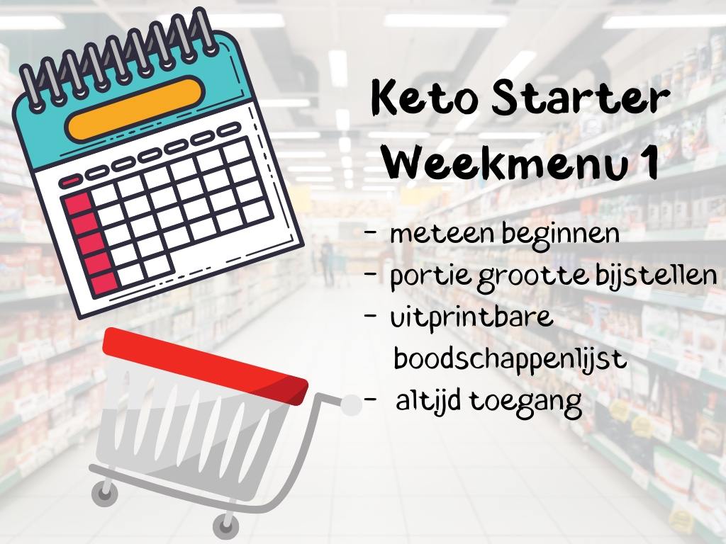 Keto Starter Weekmenu 1 winkel