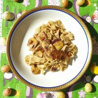 Pasta alla boscaiola - pasen