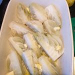 Venkel in ovenschaal rangschikken