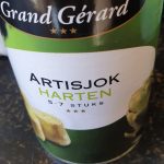 Artisjokharten uit blik