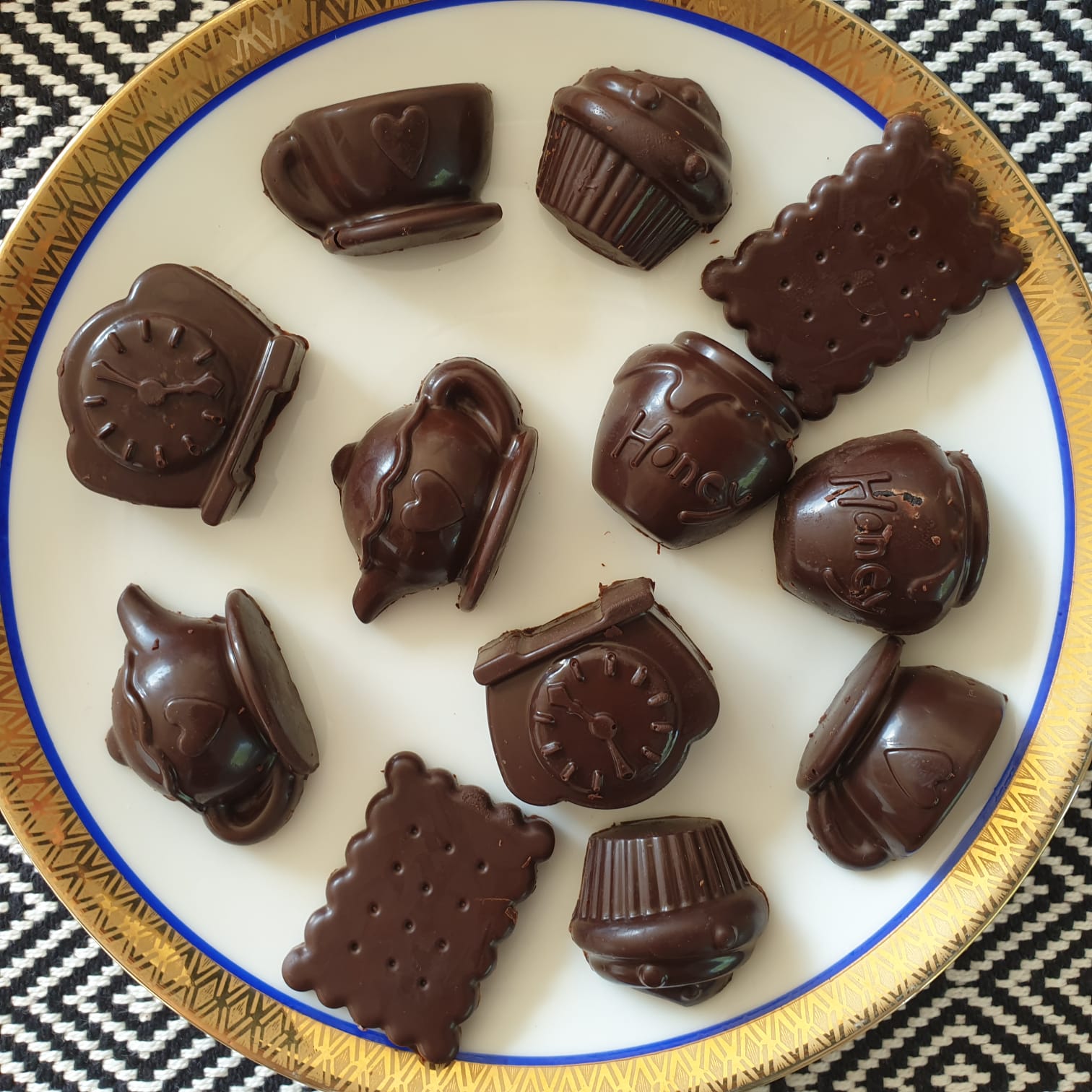 Gevulde chocolaatjes Gevulde chocolaatjes