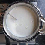 Doe de thermometer in de melk