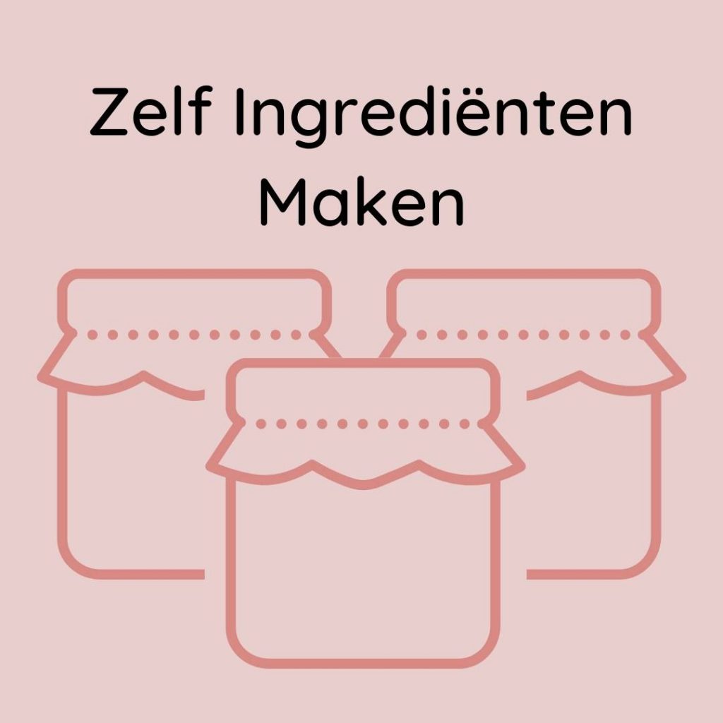 zelf ingrediënten maken