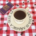 zwarte koffie met chocola