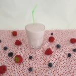 keto bosvruchten milkshake