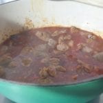 Braadpan met vlees
