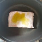 Braadpan met zwoerd en olijfolie