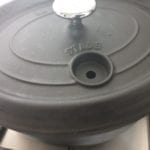 Deksel op de braadpan