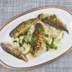Bloemkoolsalade met makreel Bloemkoolsalade met makreel