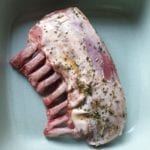Ovenschaal met lamsrack