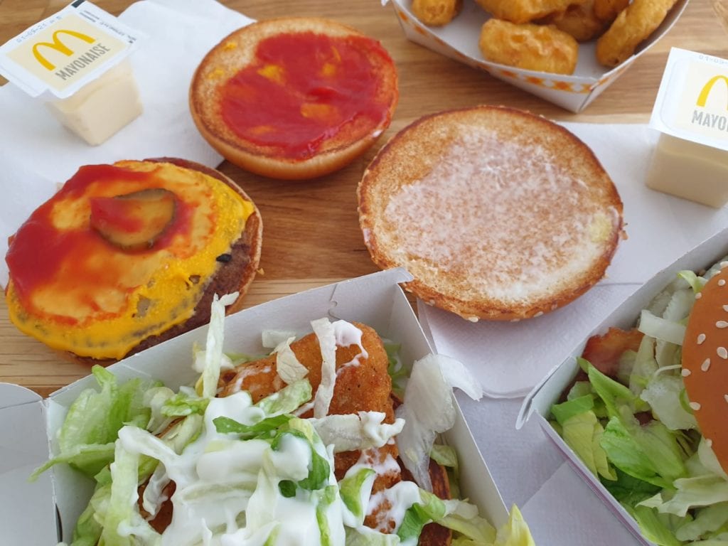 McDonalds en keto dieet