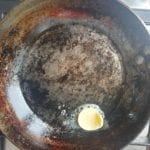 Koekenpan met roomboter