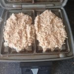 Chafflemix in wafelijzer