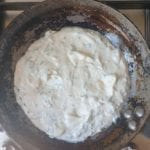 Koekenpannetje met labneh