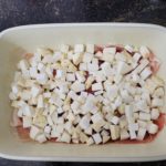 ovenschaal met prosciutto en knolselderij