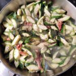 Courgette penne alla carbonara 4