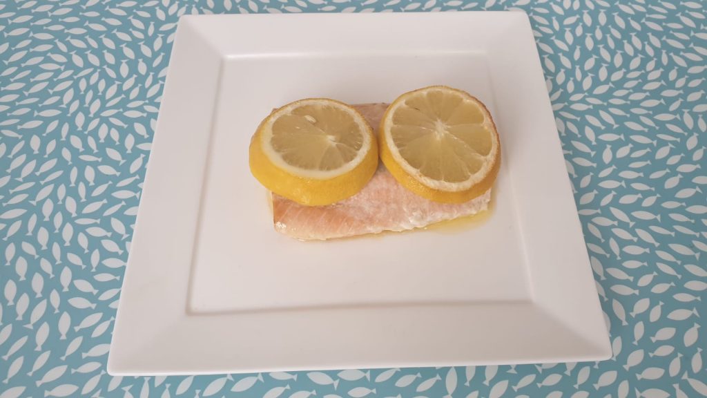 zalm met citroen
