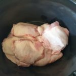 Doe de kip braadsticks in de slowcooker