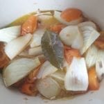 Braadpan met gestoofde venkel, tomaat en laurierblad