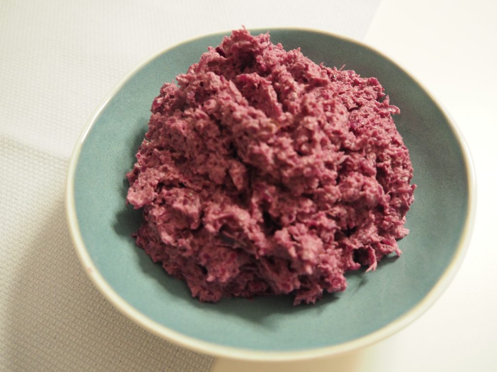 Keto rode kool puree Keto rode kool puree