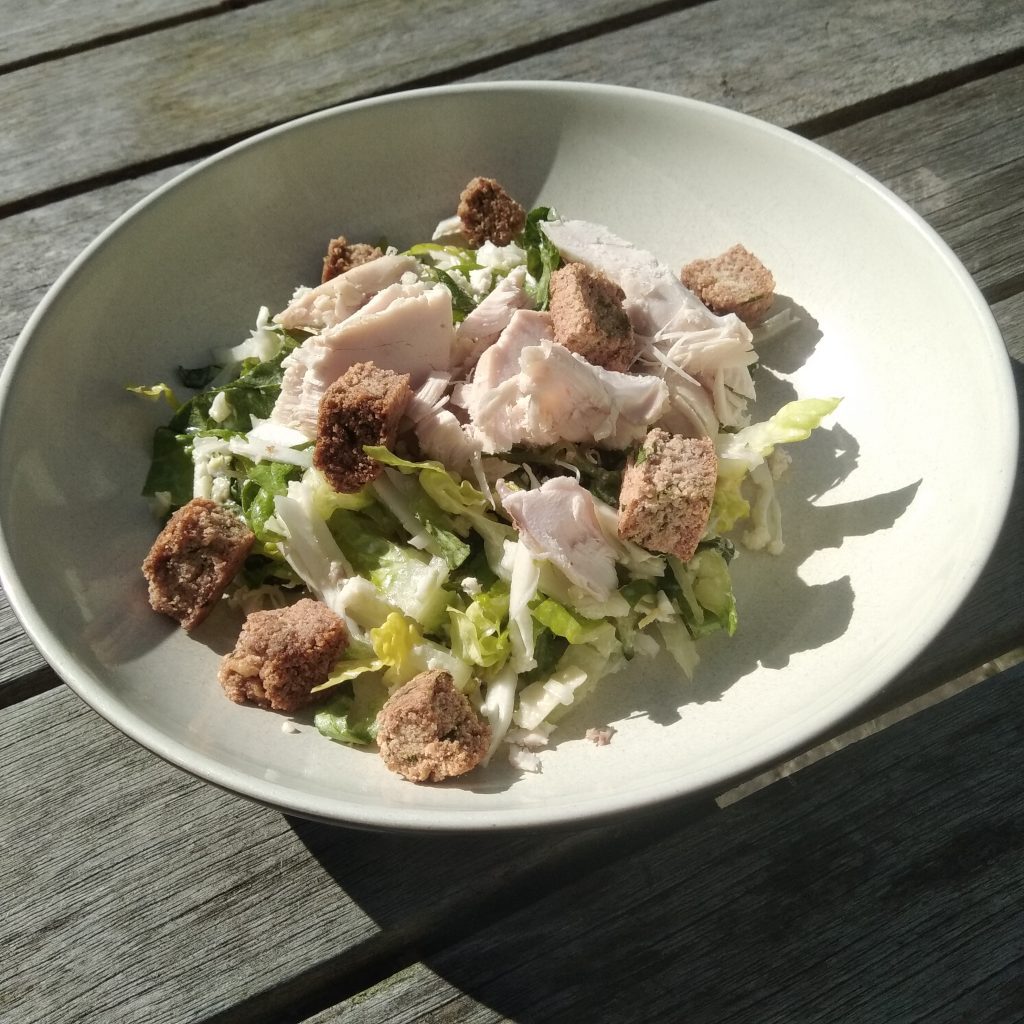 Keto Caesar salade