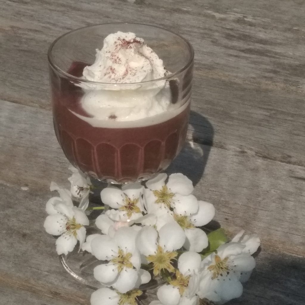 Keto chocolade mousse