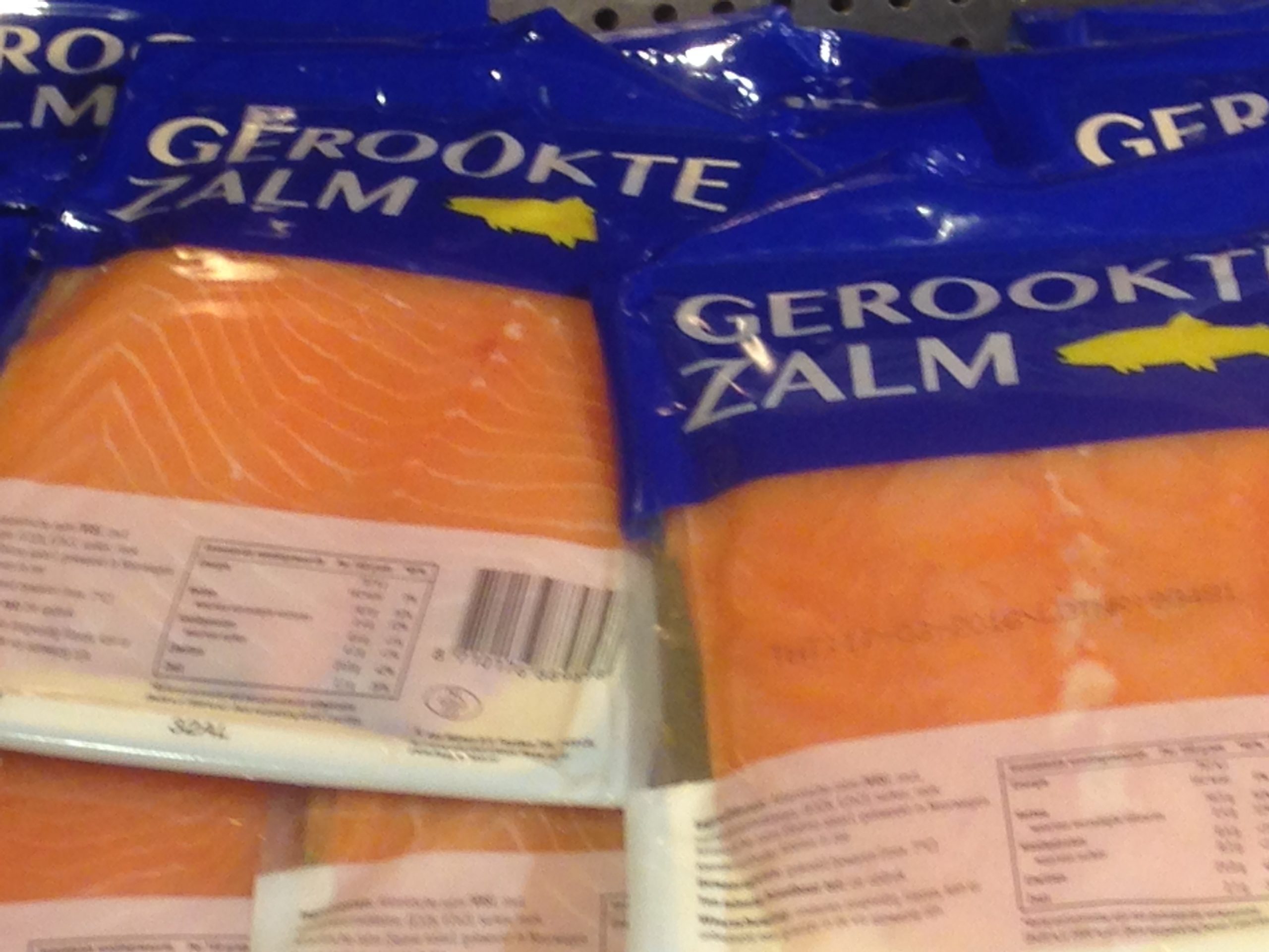 Wilde zalm of gekweekte zalm Gekweekte zalm uit Noorwegen