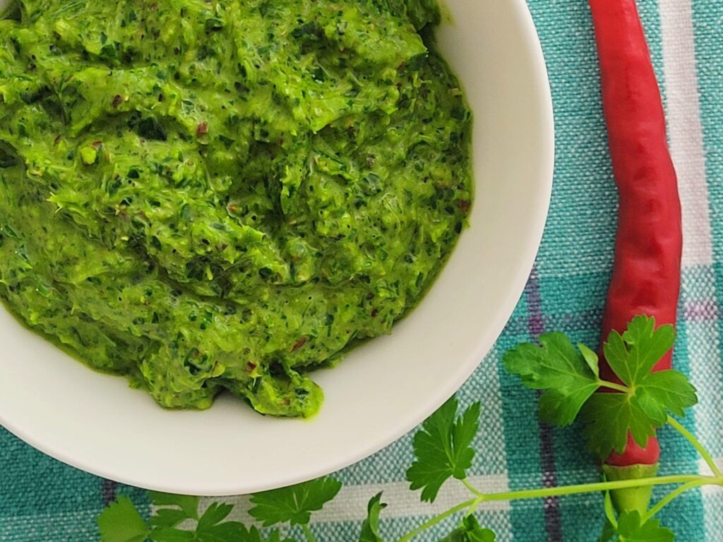 Groene chimichurri 1